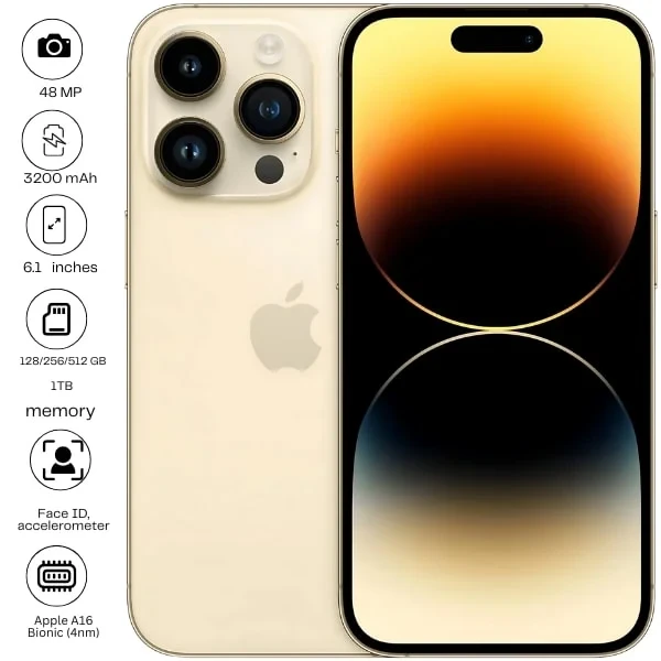 iPhone 14 pro max used 128gb 1tb 256gb 512gb black golden purpel silver free shipping